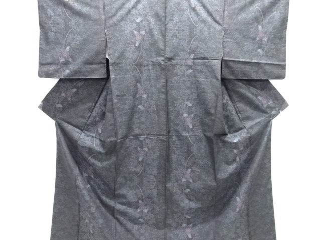 JAPANESE KIMONO / DORO OSHIMA TSUMUGI (7 maruki)